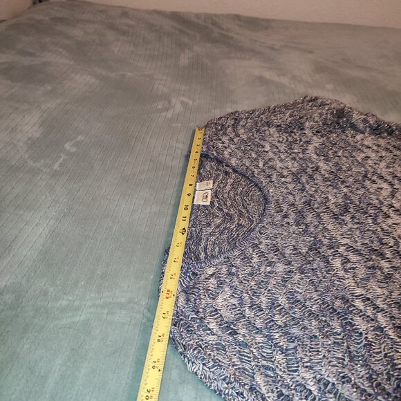 Cato Open Knit Blouse Duster Top Shirt Free Time Golden Reflex Wear Over - Picture 5 of 9